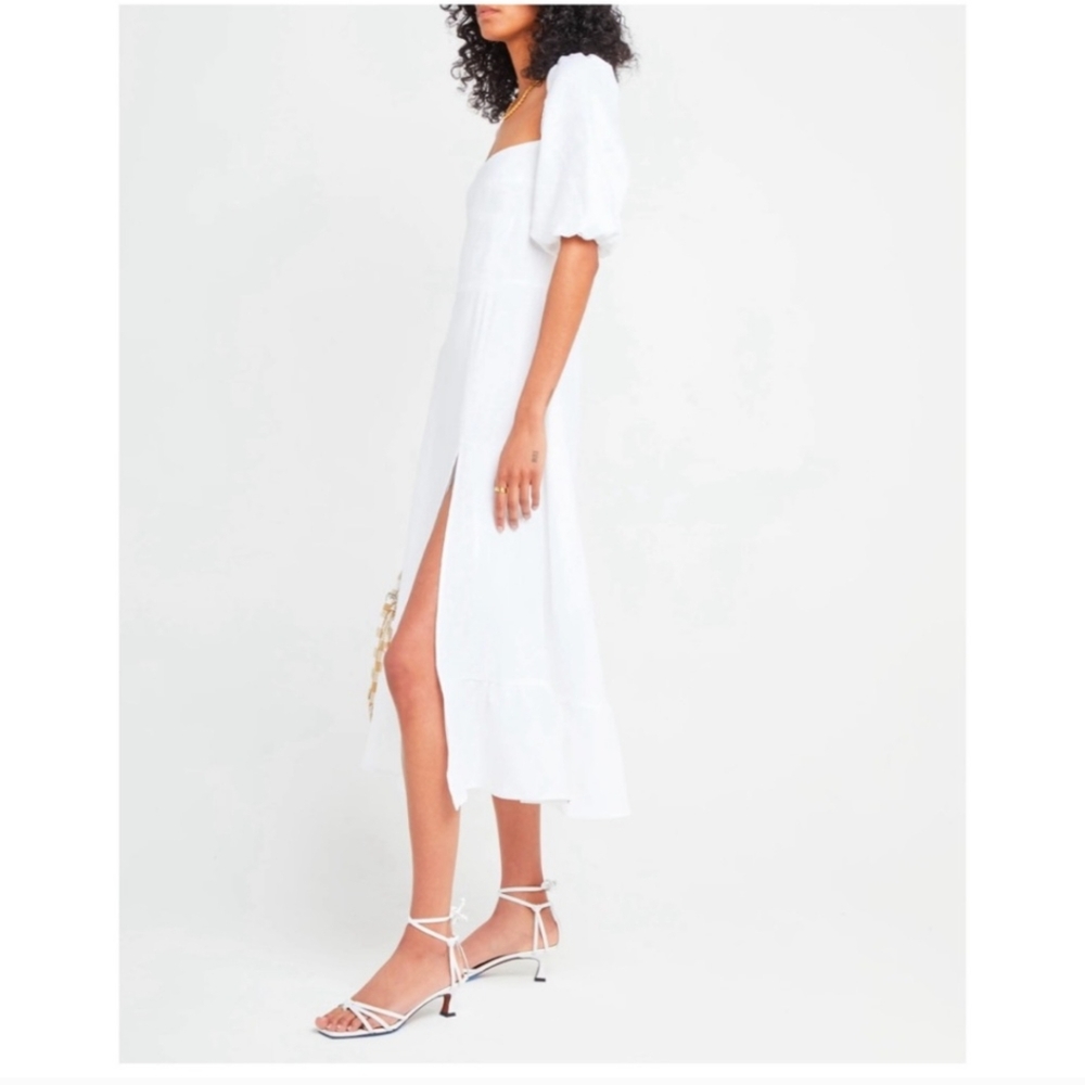 Anthropologie  o.p.t Linen Cotton Dress - Picture 3 of 9